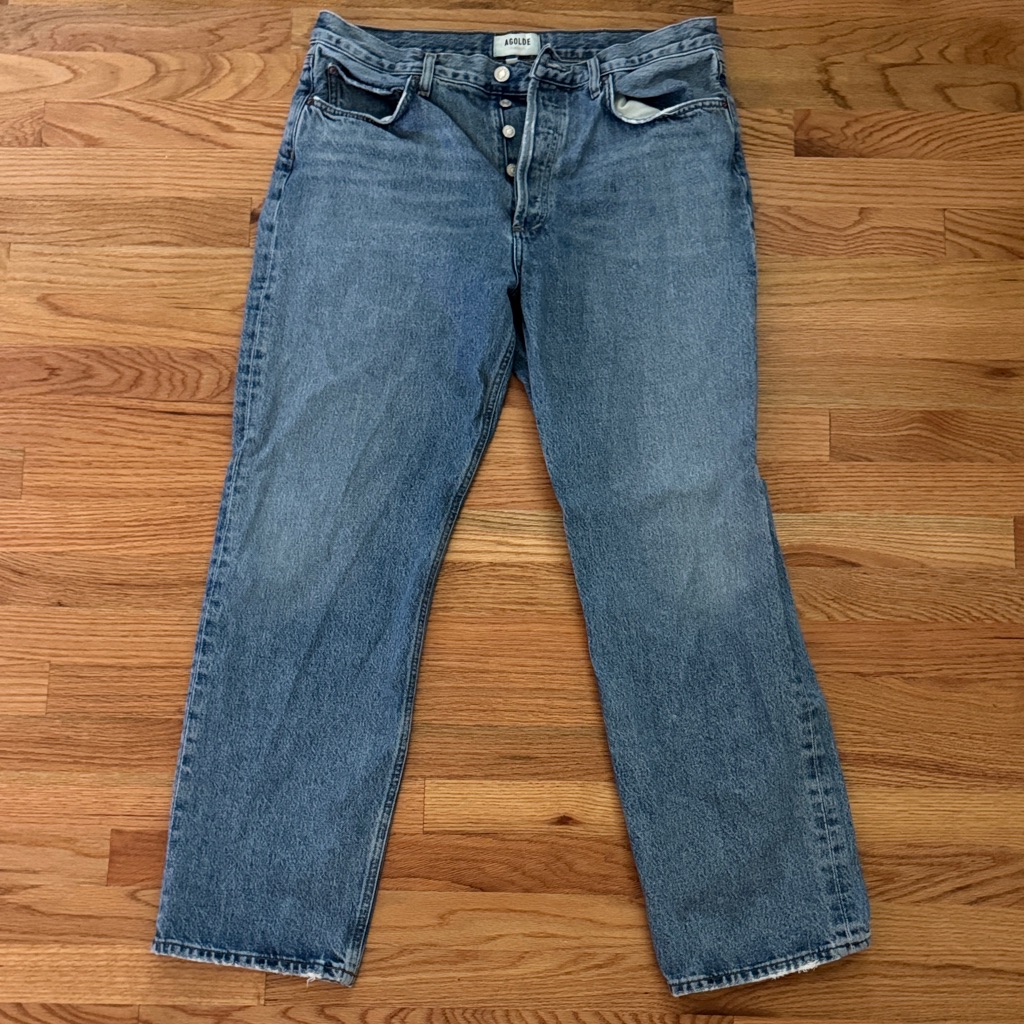 Agolde Fran Straight Jean